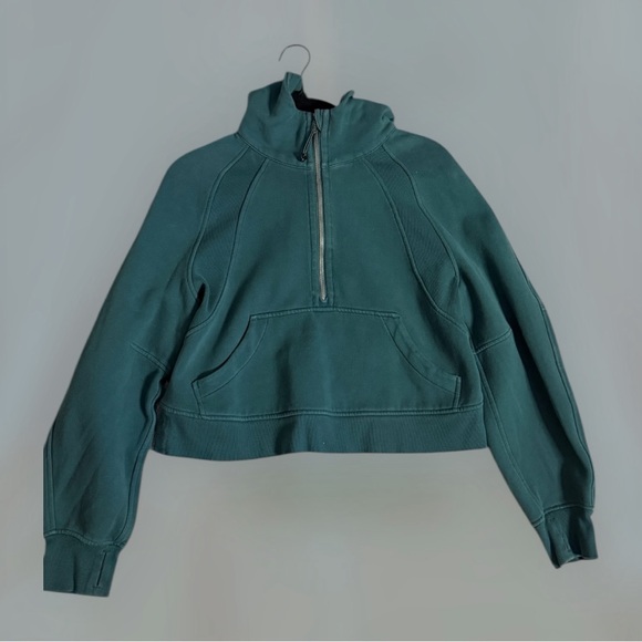 lululemon athletica Tops - Lululemon Scuba Oversized 1/2 Zip Hoodie